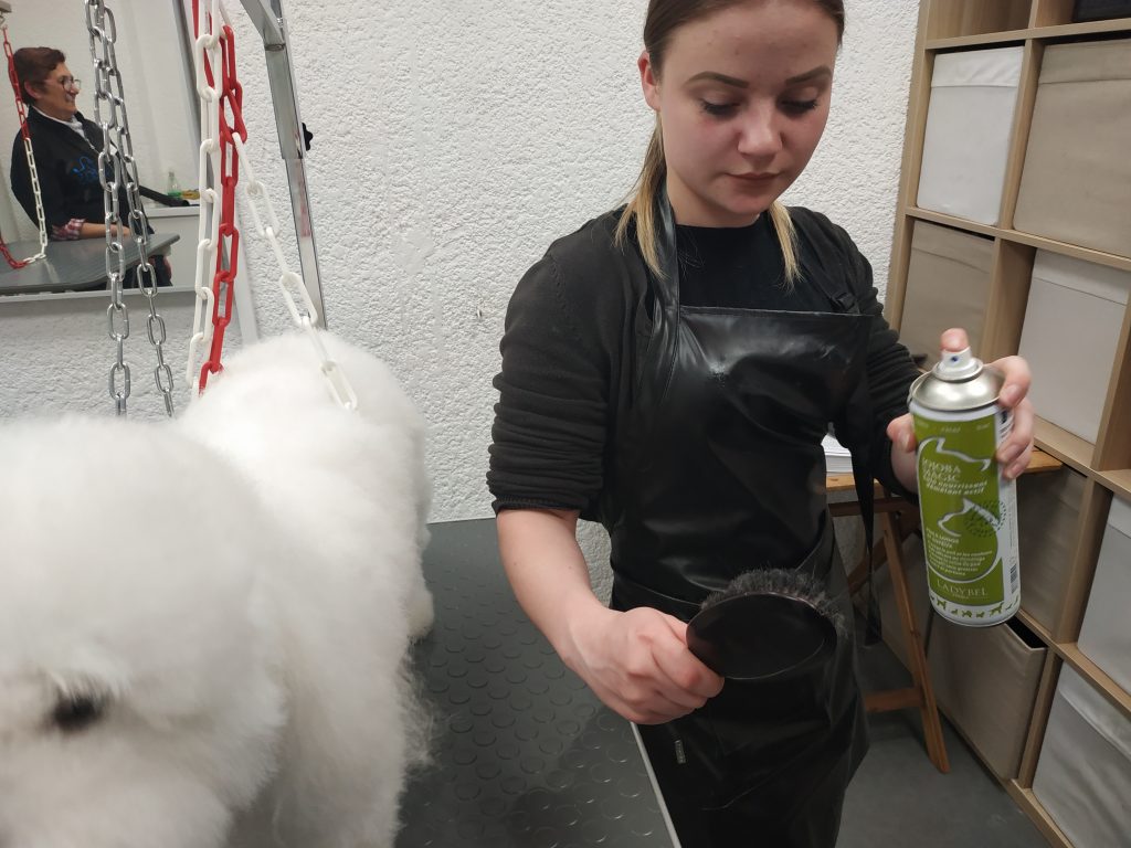 Le produit de préférence sur la brosse