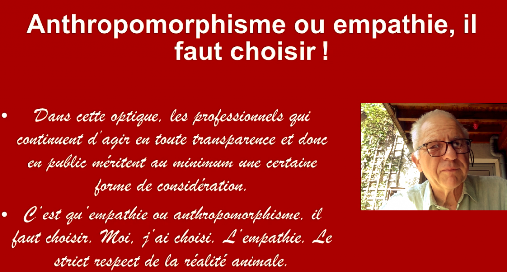 Anthropomorphisme : savoir résister et dire non ! 